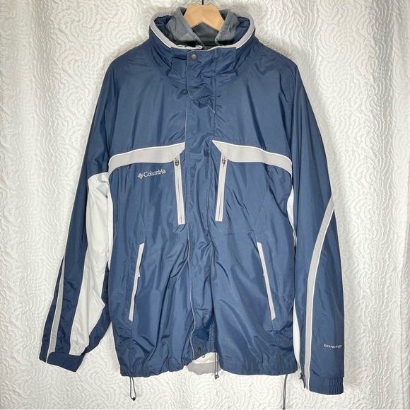 COLUMBIA Bugaboo In Interchangeable Blue Mens XL Coat Jacket